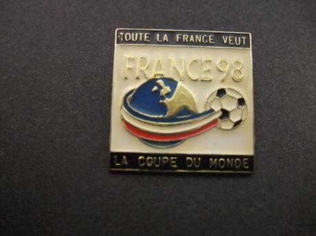 WK voetbal 1998 Frankrijk ( la Coupe du monde)